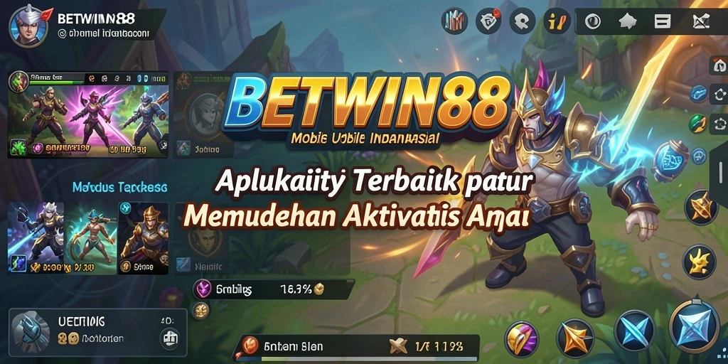Tampilan antarmuka BETWIN88 yang intuitif dan informatif.