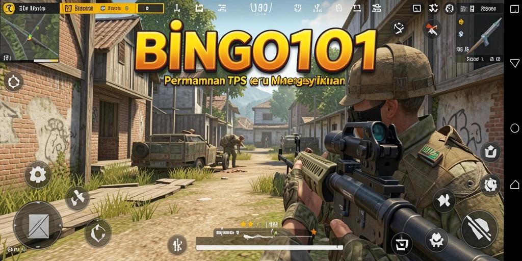 Tampilan gameplay BINGO101 yang seru dan interaktif.
