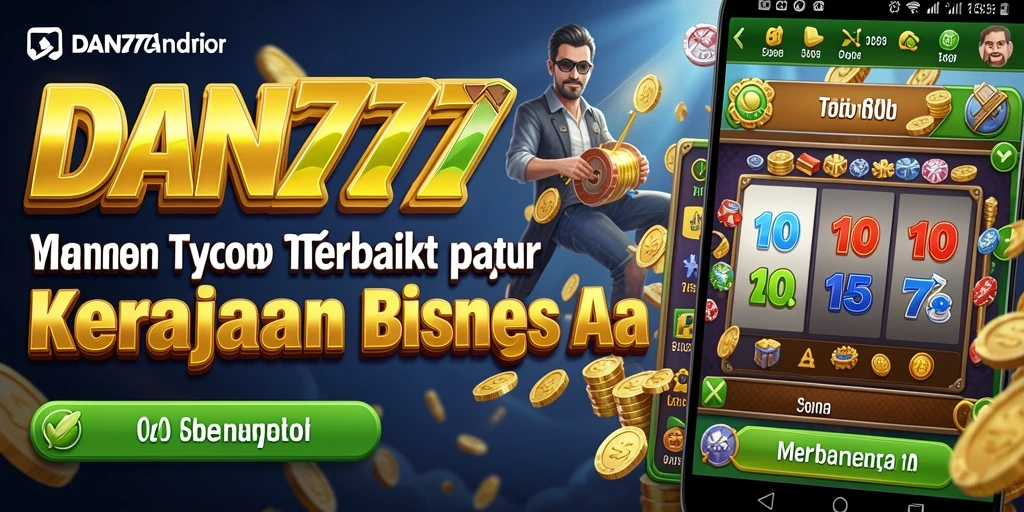 Tampilan gameplay <strong>DAN777</strong> yang menunjukkan strategi bisnis yang cerdas.