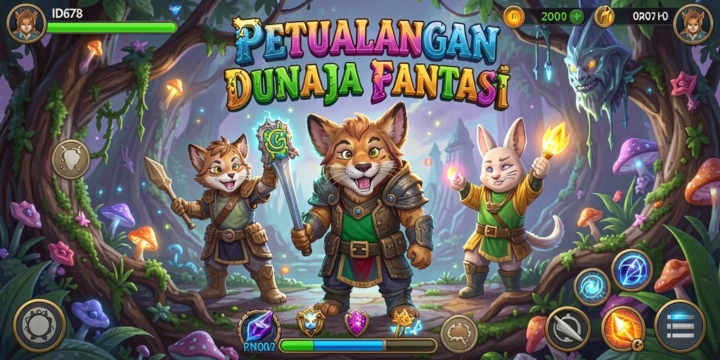 Tampilan gameplay menakjubkan di dunia petualangan <strong>ID678</strong>.