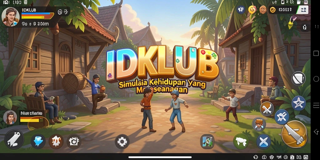 Tangkapan layar IDKLUB yang menampilkan gameplay Simulation yang seru.