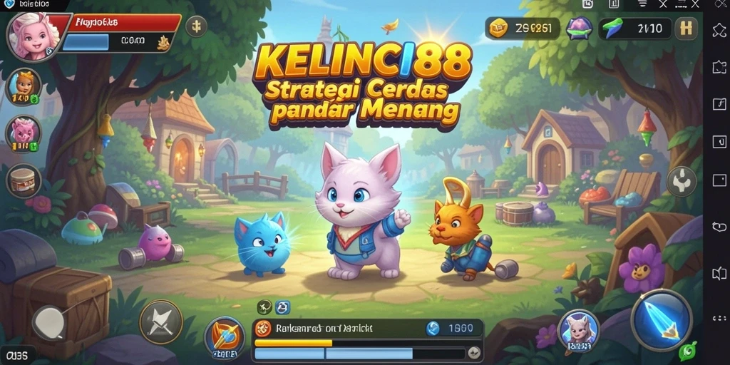 Tangkapan layar dari gameplay strategis KELINCI88 menunjukkan aksi pertempuran mendebarkan.