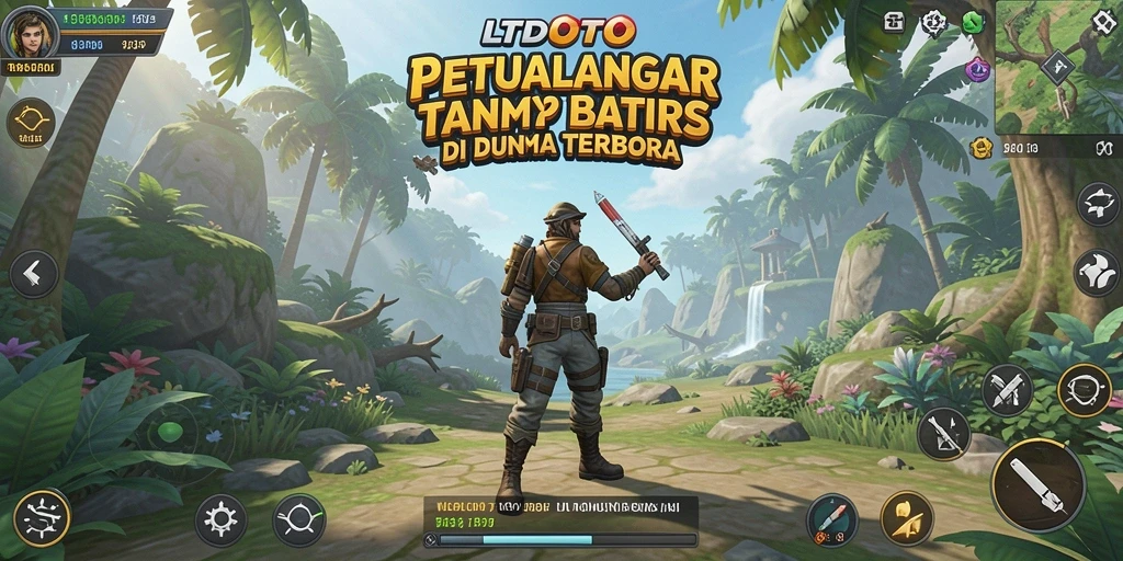 Tampilan gameplay LTDTOTO yang memukau di dunia terbuka.