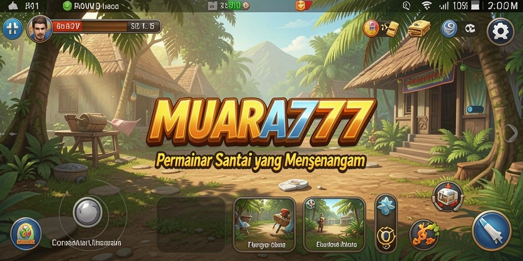 Screenshot utama MUARA777 menampilkan keseruan gameplay Casual yang menarik.