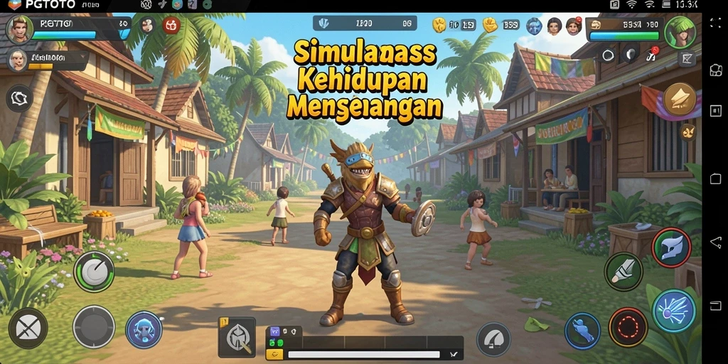 Tampilan gameplay PGTOTO yang interaktif dan penuh warna.