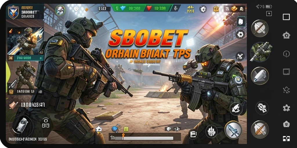 Tangkapan layar SBOBET menampilkan gameplay TPS yang menarik.