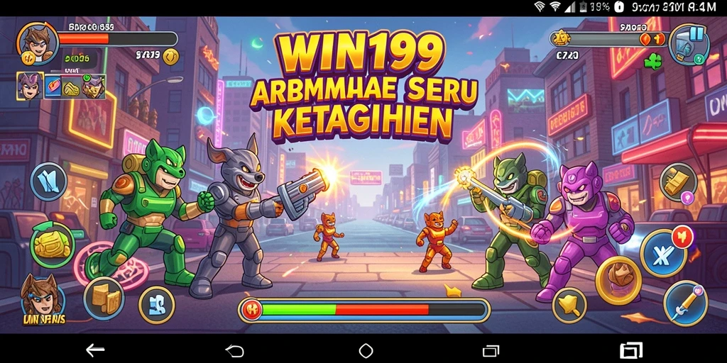 Tampilan gameplay seru dari WIN199 dengan aksi Arcade yang mengasyikkan.